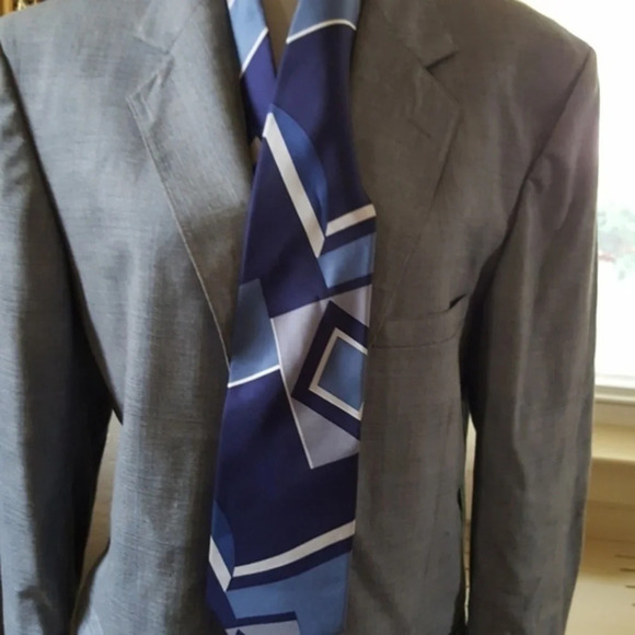 Pierre Balmain silk‎ tie - Picture 1 of 3